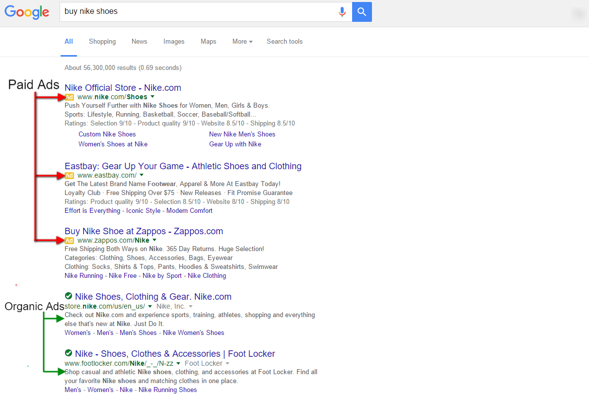 Old Google SERP