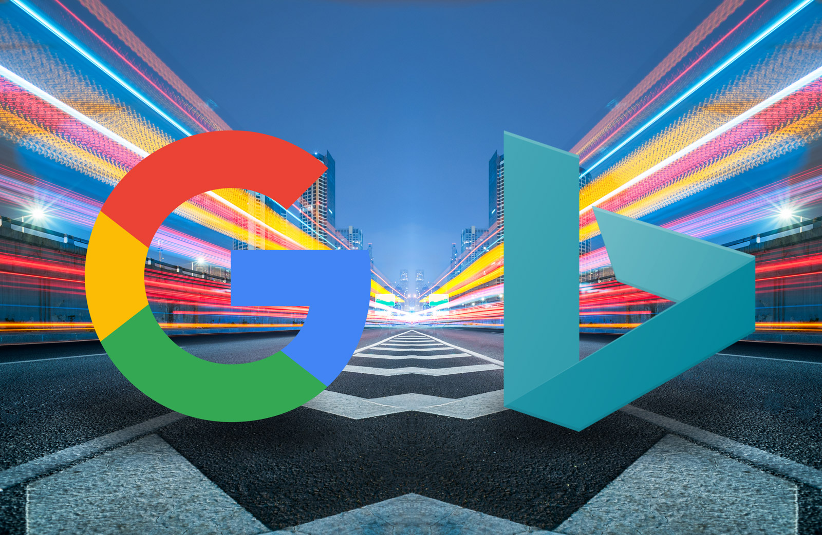 Google and Bing Logomarks