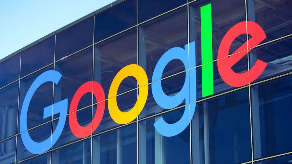 Google Logo on Building