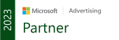 2023 iteration of Microsoft's Agency Partner Badge.